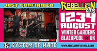 System of Hate - Rebellion Festival, Blackpool 1.8.19